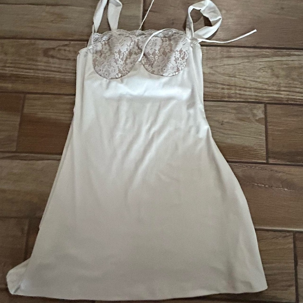 White cute dress